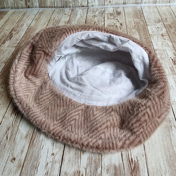 Fuzzy Pink Bucket Hat - Picture 7 of 7